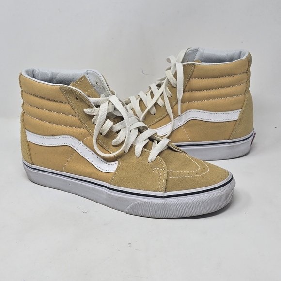 Vans Shoes - Vans SK8 Hi-Off The Wall Yellow UNISEX W 8.5 Men 7 Skateboarding grungecore, sma